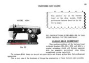 Domestic 564 Sewing Machine Instruction Manual