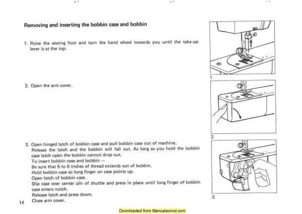New Home 844 Sewing Machine Instruction Manual