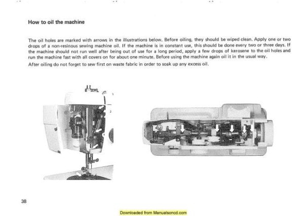 New Home 844 Sewing Machine Instruction Manual