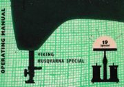 Viking Husqvarna Special 19 Sewing Machine Instruction Manual