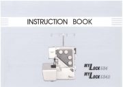 Janome Mylock 534-534D Serger Sewing Machine Instruction Manual