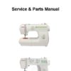 Janome 2206-2212 Sewing Machine Service-Parts Manual