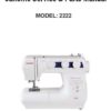 Janome 2222 Sewing Machine Service-Parts Manual