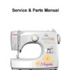 Janome 7312 Sewing Machine Service-Parts Manual