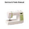 Janome DC2012 Sewing Machine Service-Parts Manual