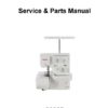 Janome 8002D Sewing Machine Service-Parts Manual