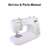 Janome DC2007LE Sewing Machine Service-Parts Manual
