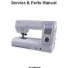 Janome 7700QCP Memory Craft Sewing Machine Service-Parts Manual