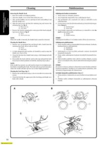 Brother X-3 Sewing Machine Instruction Manual