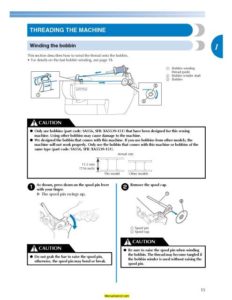 Brother XR 1300 Sewing Machine Instruction Manual