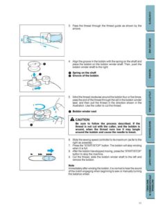 Brother CS8072 Sewing Machine Instruction Manual