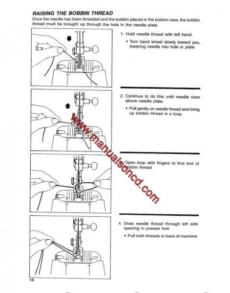 Singer 9134 Sewing Machine Instruction Manual