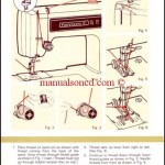 Kenmore Model 158.1212 - 1341 Series Sewing Instruction Manual