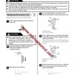 Brother LX3125 Sewing Machine Instruction Manual