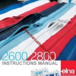 Elna 2600 - 2800 Sewing Machine Instruction Manual