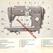 Pfaff 230-260 Sewing Machine Instruction Manual