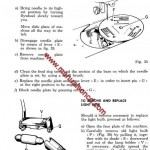 Necchi Supernova Ultra Sewing Machine Instruction Manual