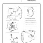 Brother VX 1400 Sewing Machine Instruction Manual VX1400