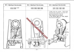 Brother VX Series Sewing Machine Service Manual