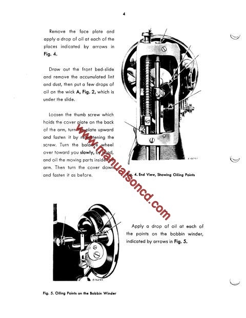 Singer 127 - 128 Sewing Machine Service-Parts Manual