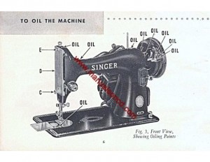 Singer Model 99-31 Electric Sewing Machine Manual 99.31