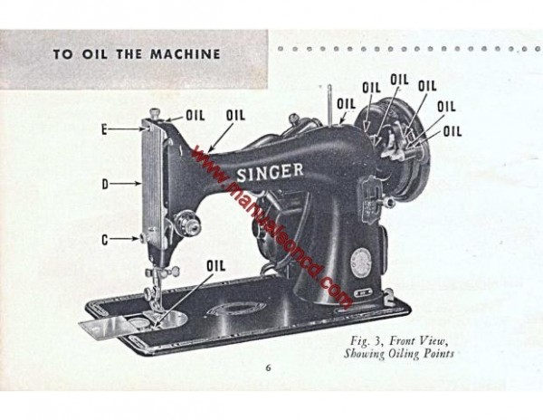 singer 247 sewing machine repair manual