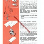 Singer 533 Stylist Sewing Machine Instruction/Owners Manual