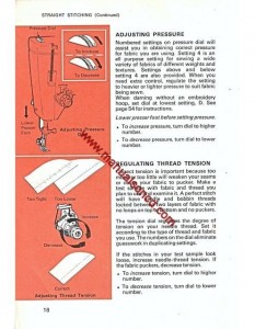Singer 533 Stylist Sewing Machine Instruction Manual