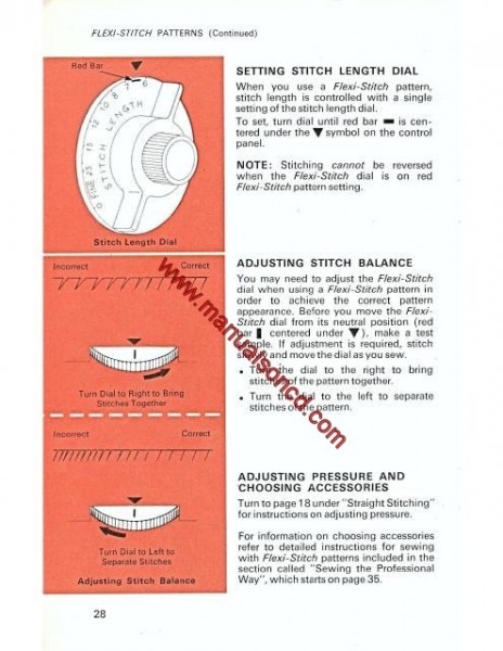 Singer 533 Stylist Sewing Machine Instruction Manual