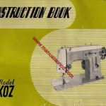 Koz Sewing Machine Instruction Manual