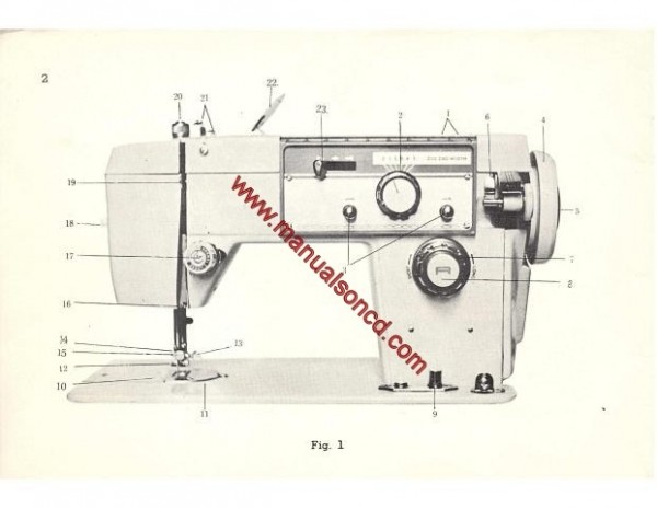 Stradivaro Model 5600 Sewing Machine Instruction Manual