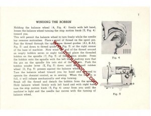 Stradivaro Model 5600 Sewing Machine Instruction Manual