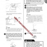 Brother SC9500 Sewing Machine Instruction Manual