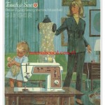 Singer 646 Deluxe Zigzag Sewing Machine Instruction Manual