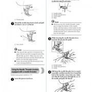 Brother XL-1500 Sewing Machine Instruction Manual