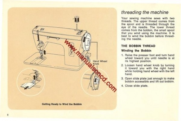 Singer 257 Fashion Mate Sewing Machine Instruction Manual
