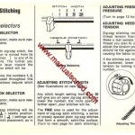 Singer 257 Fashion Mate Sewing Machine Instruction Manual