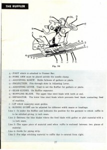 Morse 4400 Sewing Machine Instruction Manual