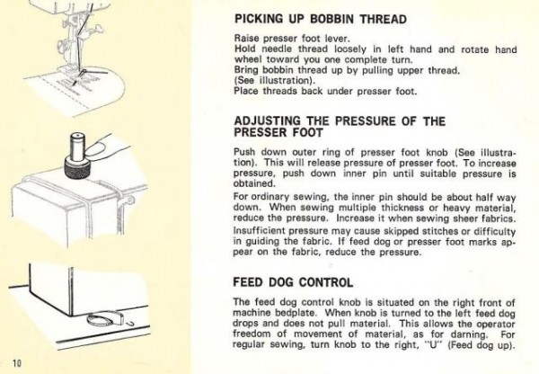 Kenmore 158.1303 Sewing Machine Instruction Manual