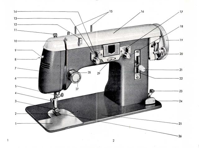 Pfaff 139 Sewing Machine Instruction Manual