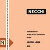 Necchi 510 Lelia Sewing Machine Instruction Manual