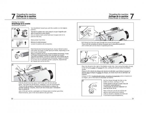 Singer 4212 Sewing Machine Instruction Manual