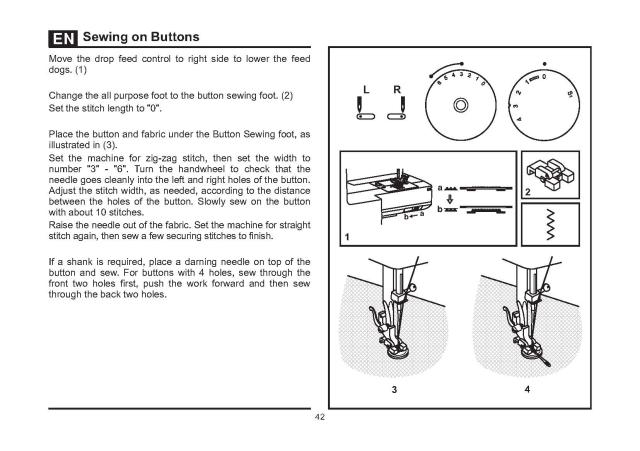 Singer 4423 Sewing Machine Instruction Manual