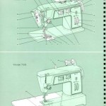 Singer 708 Sewing Machine Instruction Manual