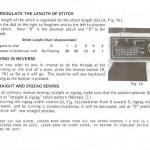 Dressmaker 7000 Sewing Machine Instruction Manual