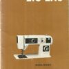 Morse 5400 Deluxe Zig Zag Sewing Machine Instruction Manual