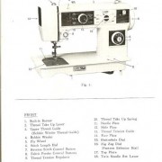 Morse 5400 Sewing Machine Instruction Manual