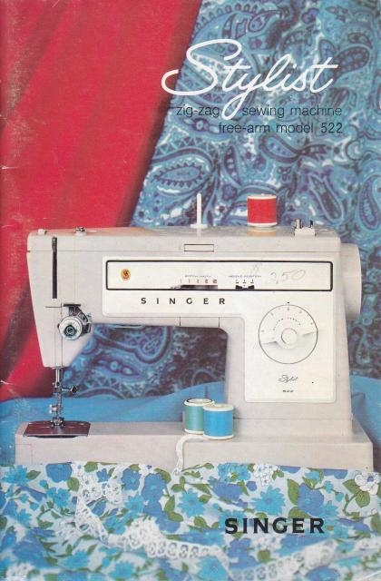 Singer 522 Sewing Machine Instruction Manual