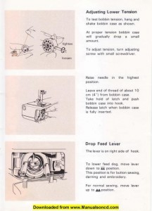 White 999 Sewing Machine Instruction Manual