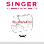 Singer 7442 Sewing Machine Instruction Manual